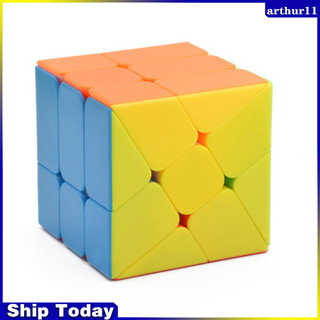 Arthur yj magic cube 3x3 hot wheels nhiều màu sắc abnormity smooth cube đồ chơi giáo dục