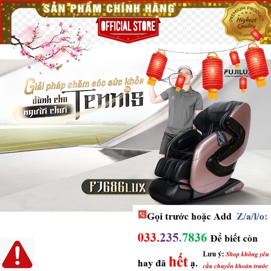 FUJILUX Ghế Massage FJ686 Lux <nEw<