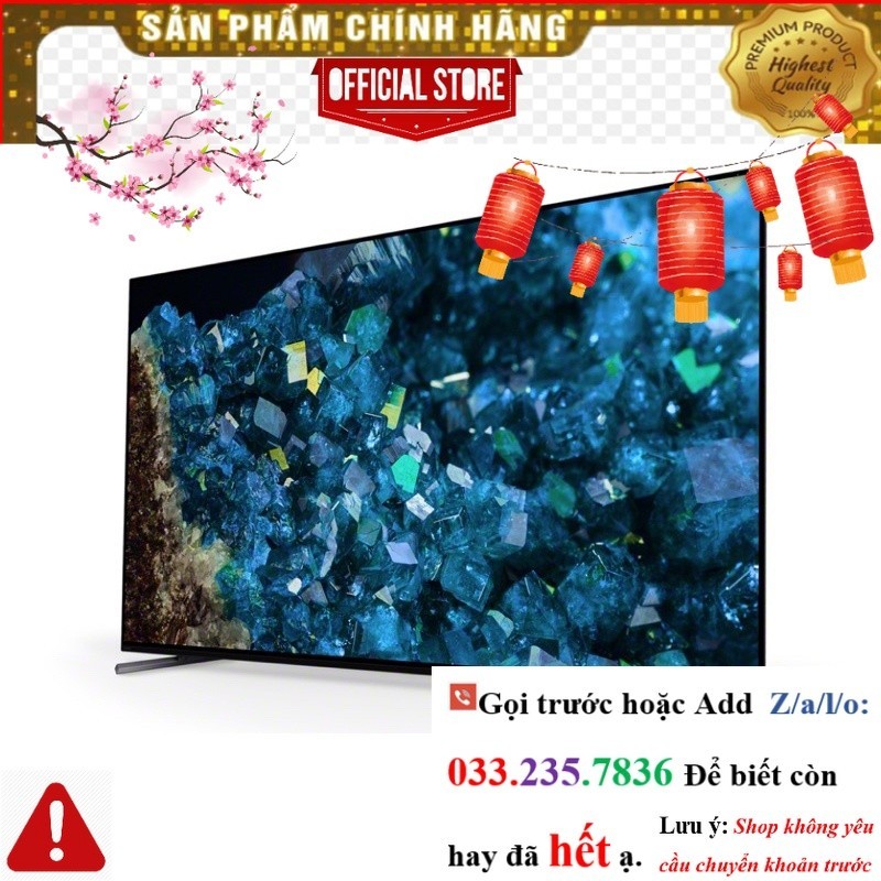 Google Tivi OLED Sony 4K 77 inch XR-77A80L <nEw<