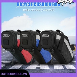Yên xe đạp phản quang Túi đựng dụng cụ phía sau Xe đạp Seatpost Seat Tail Bag