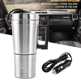 24v có thể điều chỉnh ấm đun nước điện ô tô điều khiển nhiệt độ máy sưởi ô tô 300ml cốc nước ngoài trời Ấm đun nước điện
