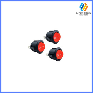 Công tắc bập bênh tròn kcd1-105 6a 250v