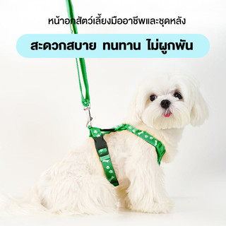 Masti Phong cách mới Dây xích thú cưng in hình dễ thương, Dây buộc chó, Dây buộc mèo HHMPS0094