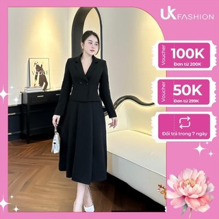 Áo Vest Túi 2 Cúc Bọc UK Fashion Chất Liệu Cao Cấp, Lên Form Đứng Dáng trẻ trung, dáng basic UKAK2310001