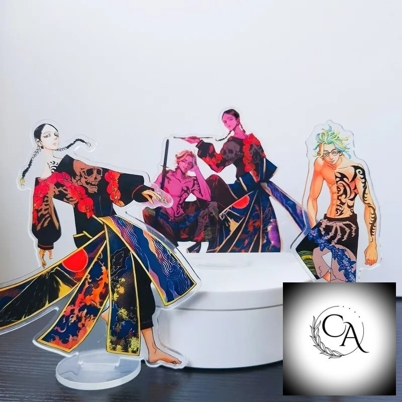 Mô hình Standee Hot Anime Tokyo Avengers Haitani Ran x Haitani Rindou Phụ kiện trang trí để bàn góc 