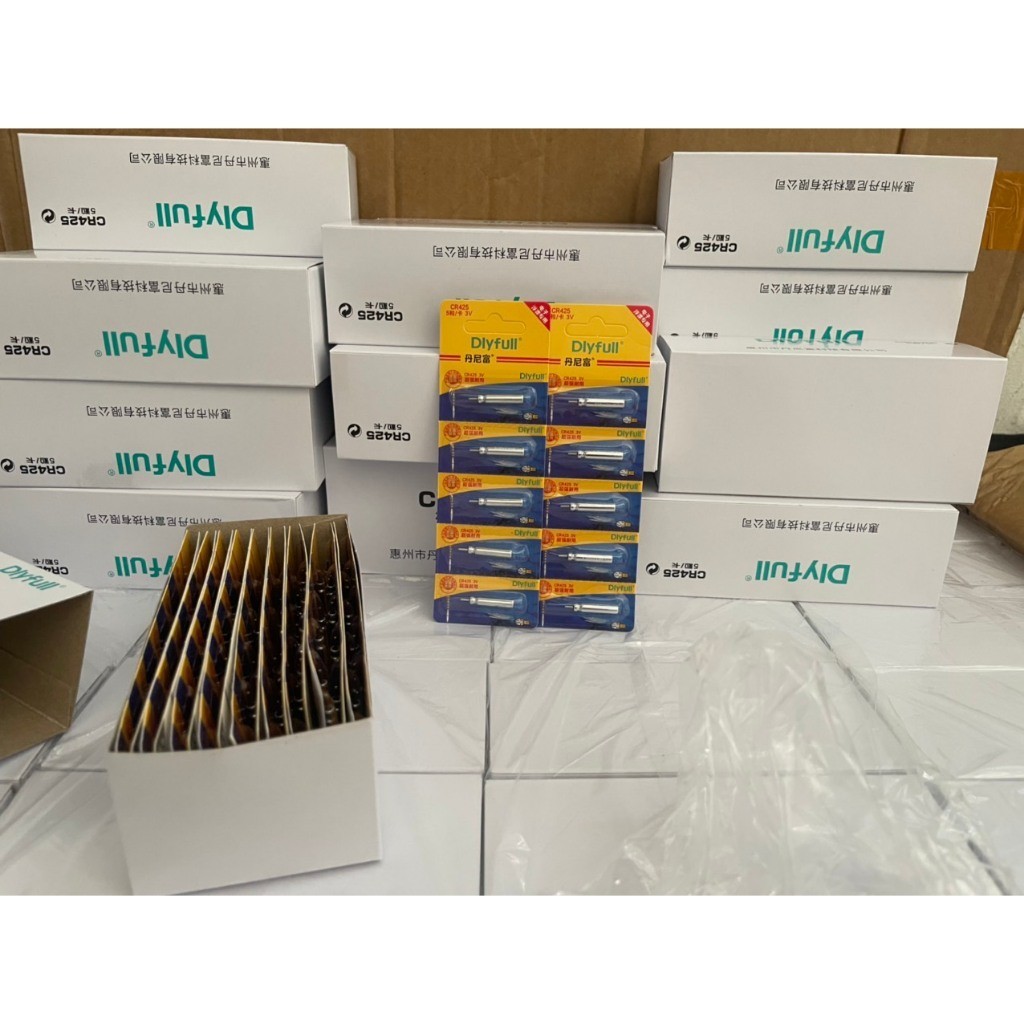 Pin Điện Tử Dlyfull CR-425 Chuyên lắp phao câu đài câu đêm PIN-CR-425, pin phao câu đài cr425