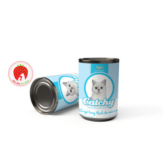 Pate Lon cho mèo Catchy 400g