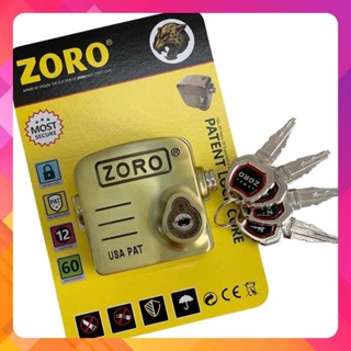 Ổ Khoá Chụp Pát Cửa ZORO⚡FREE SHIP⚡Ổ Khóa Chụp Chống Cắt Toàn Diện-Bảo vệ khoen cửa