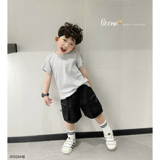 ÁO CỘC TAY THUN TĂM BASIC CHO BÉ