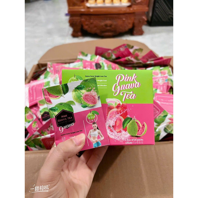 [Freeship] trà ổi hồng guava pink nhật bản - {Beauty Plus}