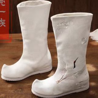 Cũ Bắc Kinh Cổ Trang Phục Giày Cổ Trang Phục Giày Nam Cổ Hanfu Giày Nữ Hanfu Phong Cách Cổ Đại Nam Hiệp Sĩ Xà Phòng Giày
