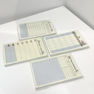 Giấy Note Planner Lập Kế Hoạch Nhà Cam
