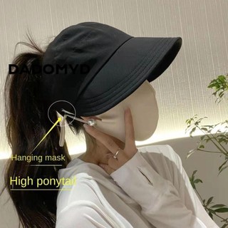 Mũ chống nắng LUOYAO, Mũ ngư dân vành rộng Mũ đi biển, Mũ đuôi ngựa Mũ xô khô nhanh