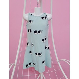 ✨️Đầm Nữ Hình Mắt Xanh Ngọc, Váy Nữ Vải Mềm Thời Trang Size Dưới 59kg✨️