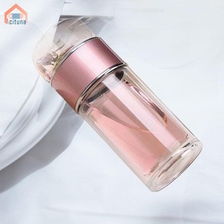 Bình pha trà 350ml Cốc pha trà thủy tinh dành cho du lịch