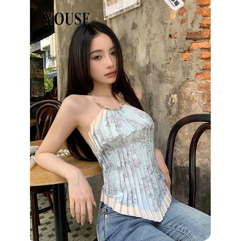 YOUSE Áo Sơ Mi áo sơ mi nữ áo kiểu hàn quốc dramatic Định hình xu hướng Tinh tế Tối giản WCS2430MR5 12Z240322 | BigBuy360 - bigbuy360.vn