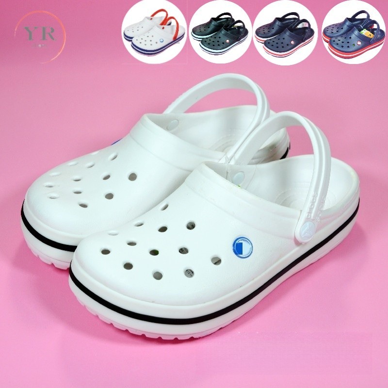 Yr Crocs Clog Dành Cho Nam Nữ Crocs Crocband Dép Đi Biển Crocs Giày Y Tá
