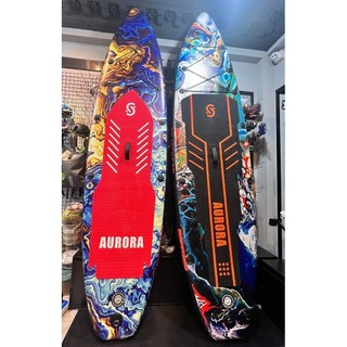 Aurora black - 2 lớp - skatinger - thuyền sup / ván chèo đứng bơm hơi