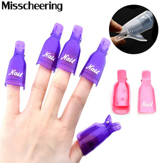 Kẹp ủ phá gel móng chân set 10 cái