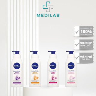 Sữa Dưỡng Thể Nivea Phục Hồi Dưỡng Trắng Da (350~400ml)