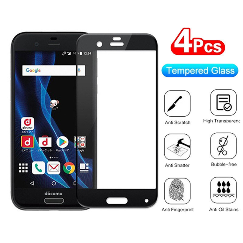 Sharp Aquos R SH-03J SHV39 605SH 9H Kính Cường Lực Bảo Vệ Màn Hình HD Phim Bảo Vệ Màn Hình Điện Thoạ