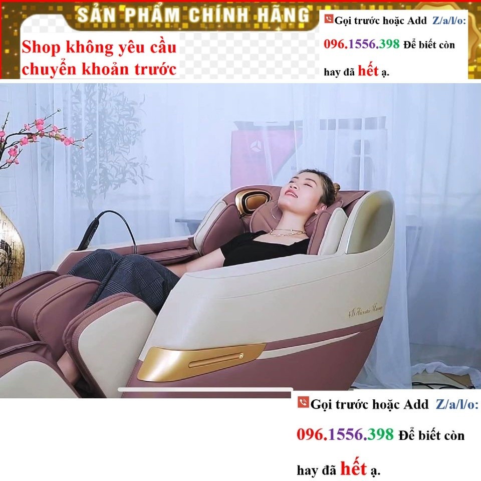 SALE Ghế Massage Okinawa OS 950, công nghệ 4D