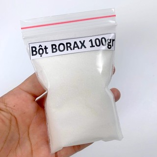 Gói 100gr Borax Mỹ Đóng Túi Zip - Nguyên Liệu Pha Activator/Nguyên Liệu Làm Slime D&B Slime