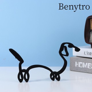 Trừu Tượng Trang Trí Chó Quà Tặng Rèn Sắt Chihuahua Mục Vụ Chó Thủ Công Nghệ Thuật Hình Tượng