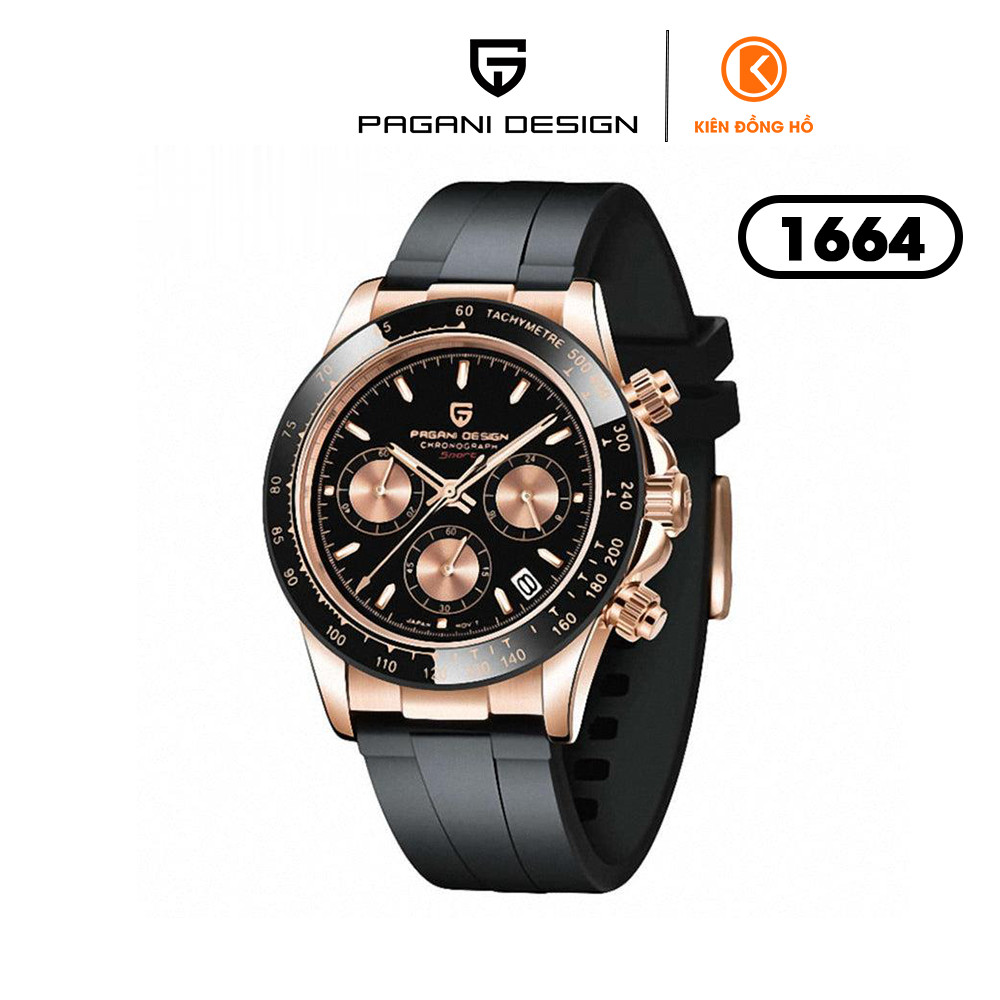 Đồng hồ Pin Pagani Design 1664 Daytona Chronograph | Kiên Đồng Hồ