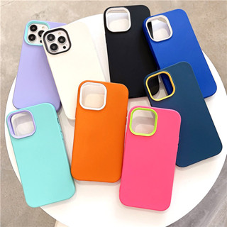 Ốp điện thoại silicon mềm màu Macaron cho IPhone 17 Pro Max 11 12 13 14 Pro Max 15 16 Plus Air Candy Color Matte Back Cases Cover
