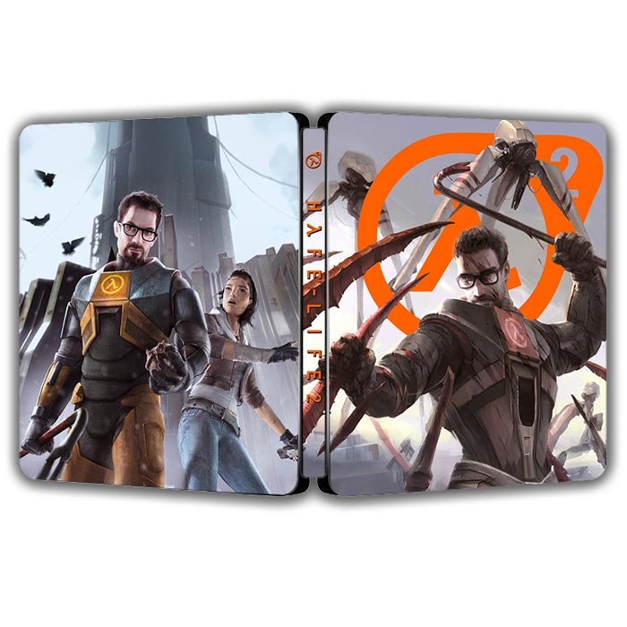 Sách thép phiên bản cổ điển Half-Life 2 | Hộp tưởng tượng