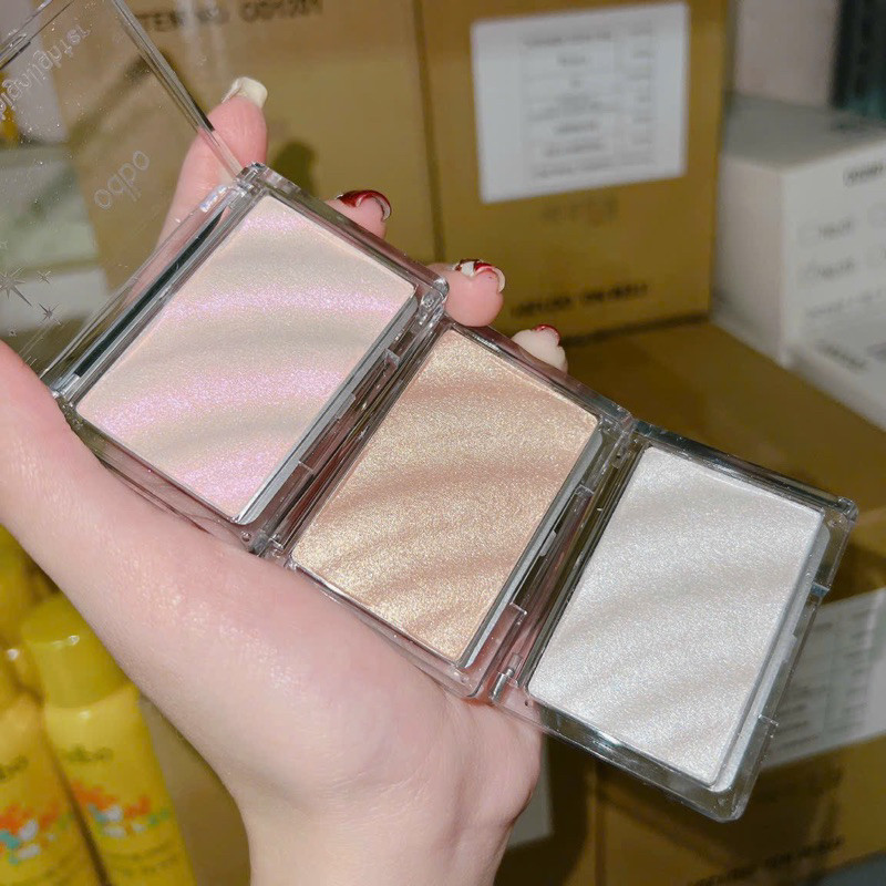 Phấn bắt sáng sóng nước  ODBO GLOWING SKIN HIGHTLIGHTER (OD1304)