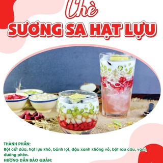gói  650gam chè  sương sa hạt lựu