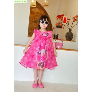 Váy Mickey hồng -M2027 ZUnkids