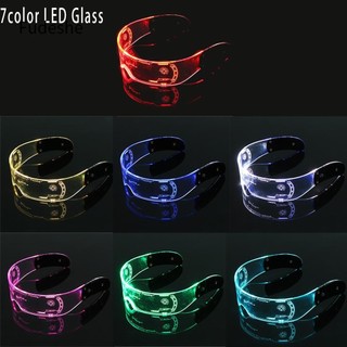 Fudeshe Kính DJ Tích Hợp Đèn LED Dạ Quang Độc Đáo Dùng Trang Trí Tiệc