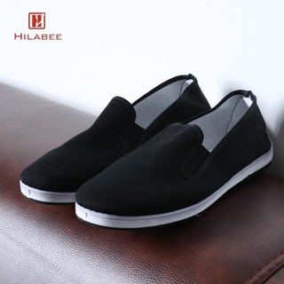 Hilabee 1 Đôi Giày Dép Nghệ Thuật Truyền Thống Trung Quốc Đế Bằng Nam Cho Thể Dục