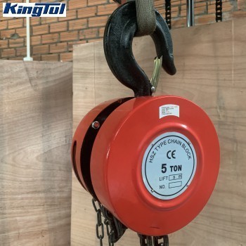 Pa lăng xích kéo tay KingTul HSZ 5 tấn 5 mét