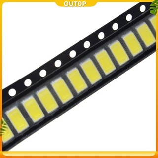 Outop 100 chiếc 5730 5w-150ma 50-55lm 6500k ánh sáng trắng smd 5730 led 5730 điốt