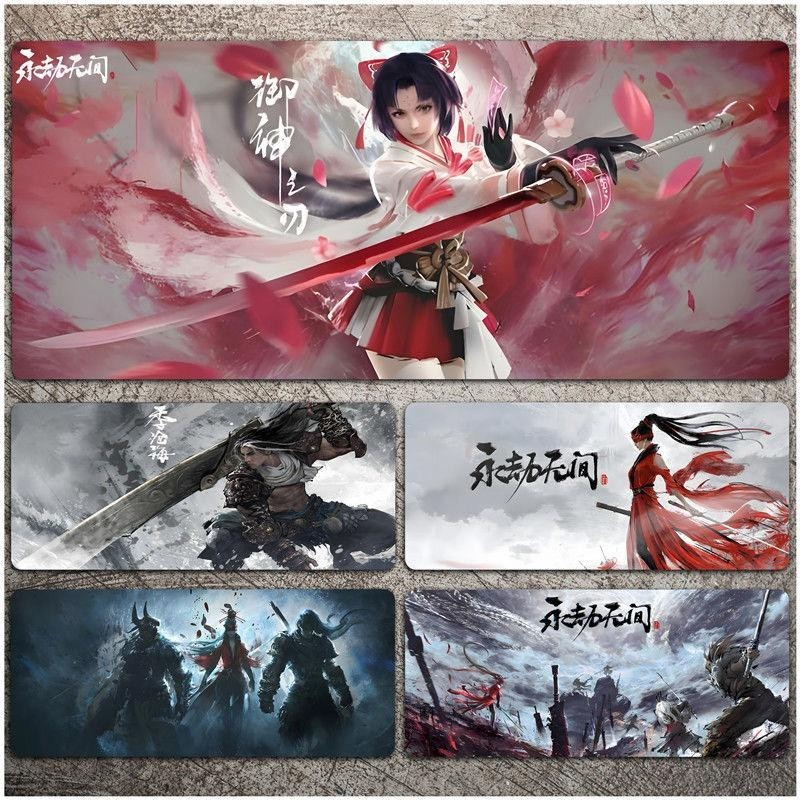 Miếng Lót Chuột Naraka: Bladepoint Extra-Large Bàn Phím Dày Thảm Bàn Chơi Game Máy Tính Thảm 90 * 40