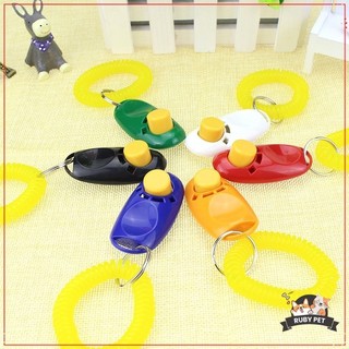 Clicker huấn luyện chó - còi bấm huấn luyện chó nghiệp vụ _ ruby pet