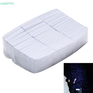 12 cái / bộ bông tuyết trắng bão tuyết giấy tuyết ảo thuật ảo thuật thủ thuật đạo cụ prta