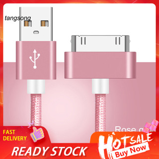 Tang _ olaf dây đồng bộ dữ liệu sạc cáp usb 100cm cho iphone 4 / 4s cho ipad 1 2 3