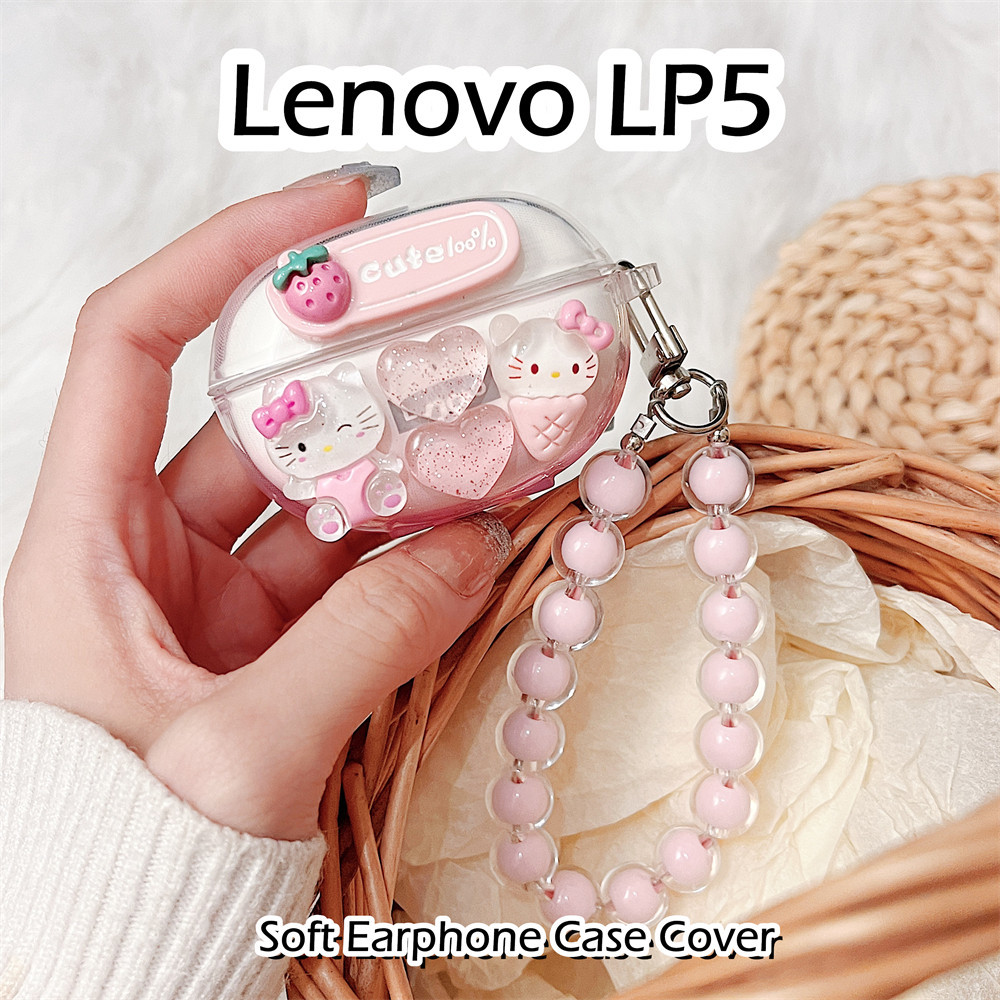 [Ngôi sao tương lai] Dành cho Ốp lưng Lenovo LP5 DIY Vỏ tai nghe silicon mềm phong cách ngọt ngào và