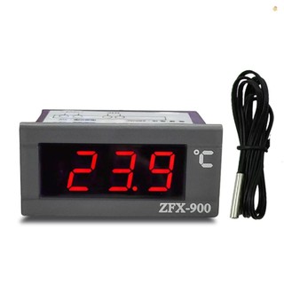 Zfx-900 Đồng hồ đo nhiệt độ nhúng Bảng hiển thị nhiệt độ kỹ thuật số thông minh cho tủ lạnh Tủ lạnh Deepfreeze Tủ lạnh