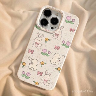 Ốp điện thoại thỏ toàn màn hình cho apple14phone caseiphone13promaxnew12 / 11xsmaxapple15proanti-fall womenxs / xsoft8plus WG2V