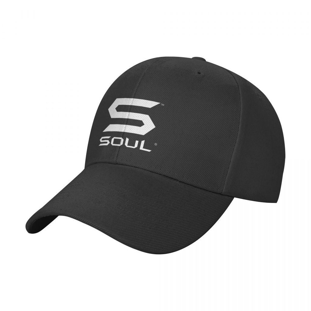 SOUL Ludacris logo Màu Trơn Cong Vành Mũ Mũ Bóng Chày Cong Vành Mũ Nam Nữ Cùng Phong Cách Thể Thao N