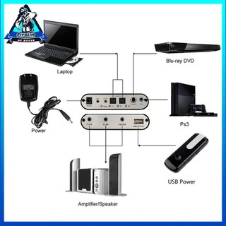Digital 5.1 Audio Decoder Dts/Ac-3 Optical To 5.1-Channel RCA Analog