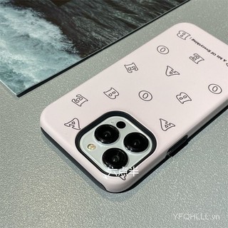 Phong Cách Hàn Quốc Tiếng Anh Đơn Giản Thích Hợp Cho iPhone14 Vỏ Điện Thoại iphone13promax 2 Trong 1 12 / 11 / x / xs / xr Phim U8KI