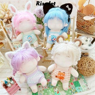 Quần áo búp bê risedot diy búp bê sang trọng không có búp bê bộ đồ quần áo cho búp bê trẻ em 20cm