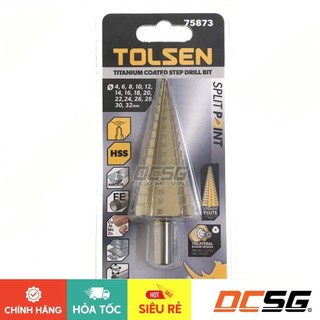 Mũi khoan bậc 4.0-32mm tolsen hss 75873